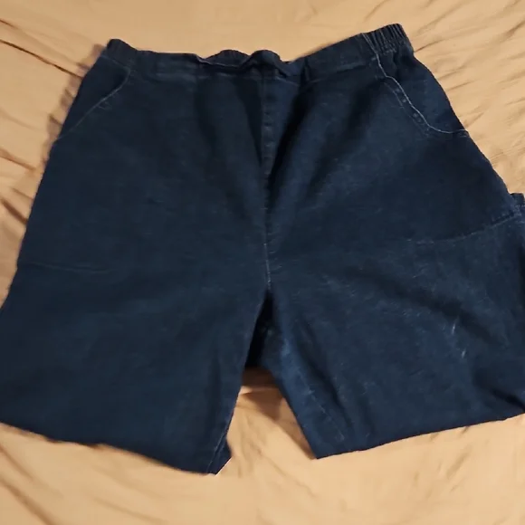 Croft & Barrow Denim Blue Pants - Picture 3 of 6
